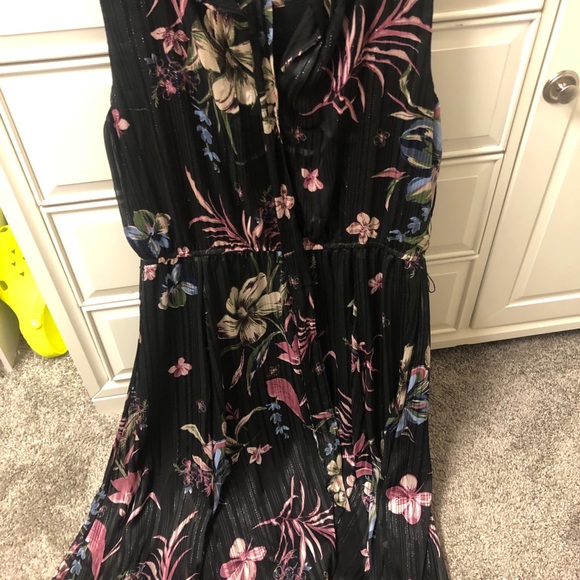 Lane Bryant Dresses & Skirts - Black Floral Dress
